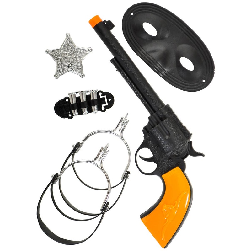 Wild West Cowboy Bandit 5 Piece Accessory Set