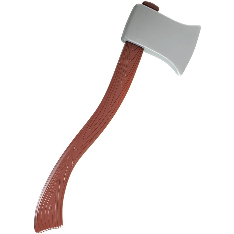 Wooden Look 55cm Axe Costume Weapon