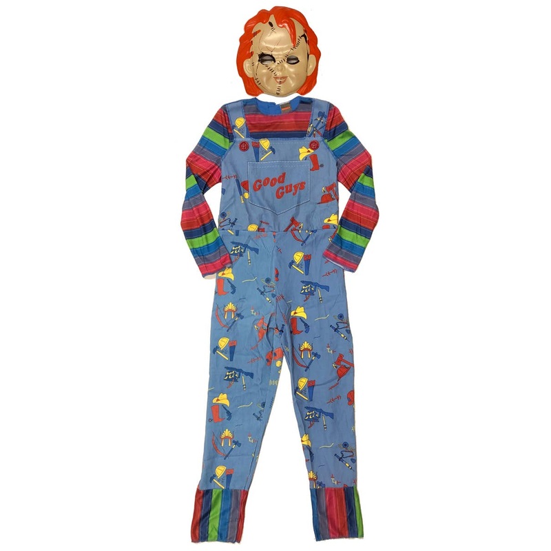Boys Chucky Halloween Costume – Size Large