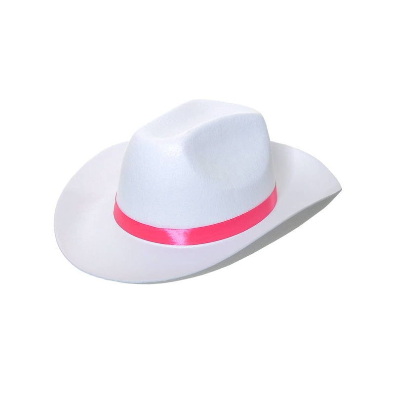Cowgirl Barbie Inspired White Costume Hat