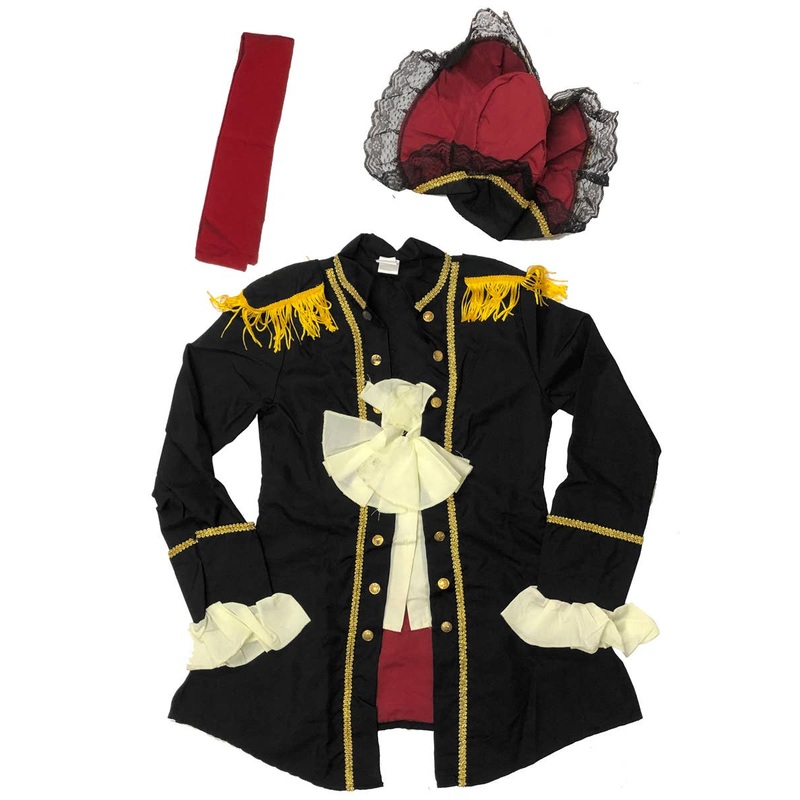 Deluxe Pirate Captain Womens Costume – Size Medium