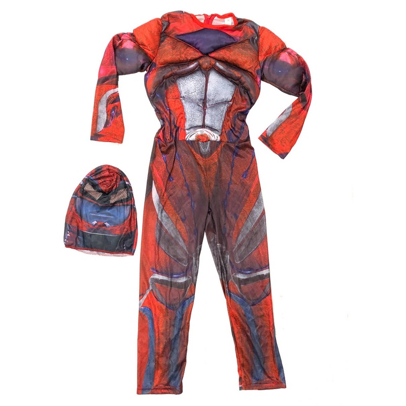 Red Power Ranger Boys Costume – Size Medium