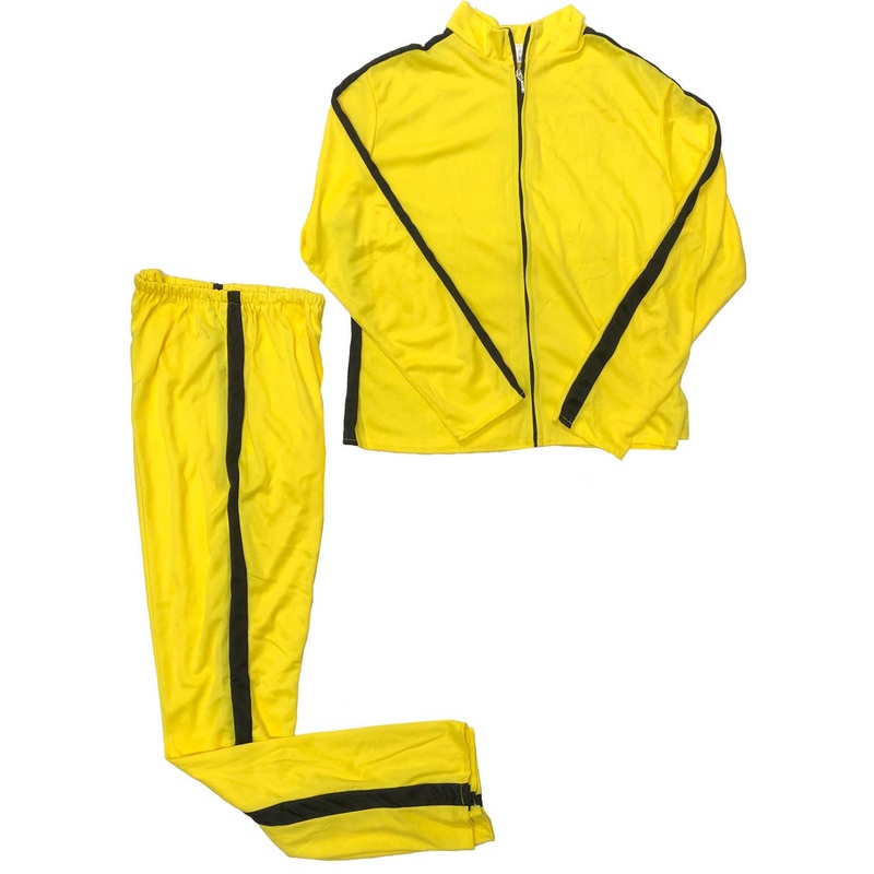 Yellow Kill Bill Tracksuit Womens Costume – Size Medium