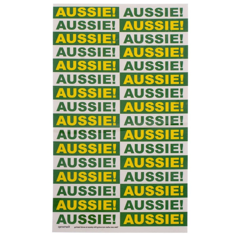 Aussie Green And Gold Australia Day Tattoos