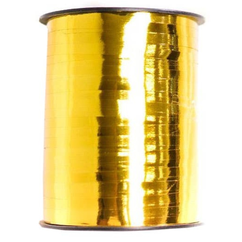 Metallic Gold  455m Long Curling Ribbon