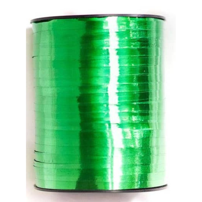 Metallic Green 455m Long Curling Ribbon