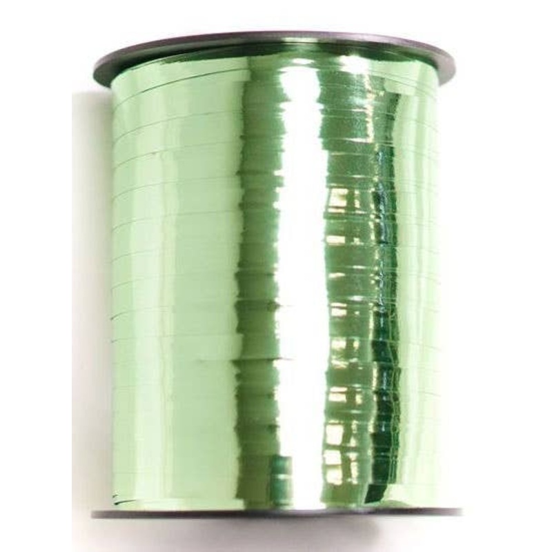 Metallic Mint Green 455m Long Curling Ribbon