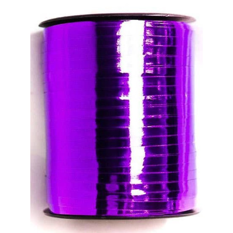 Metallic Purple 455m Long Curling Ribbon