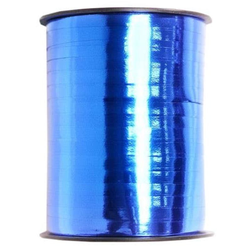 Metallic Royal Blue 455m Long Curling Ribbon
