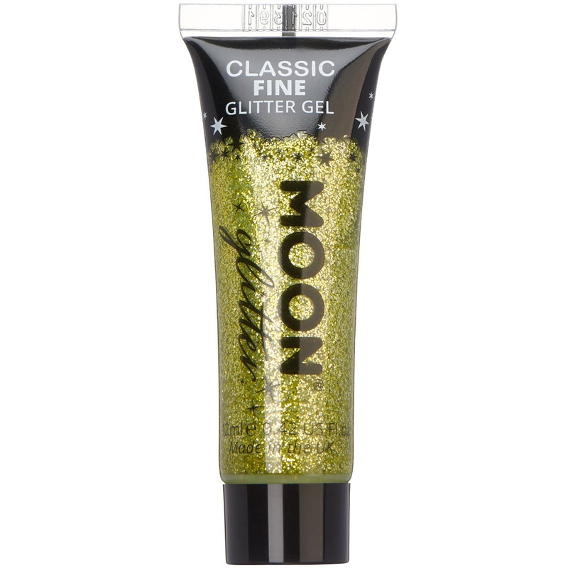 Moon Glitter Gold Classic Fine Glitter Gel