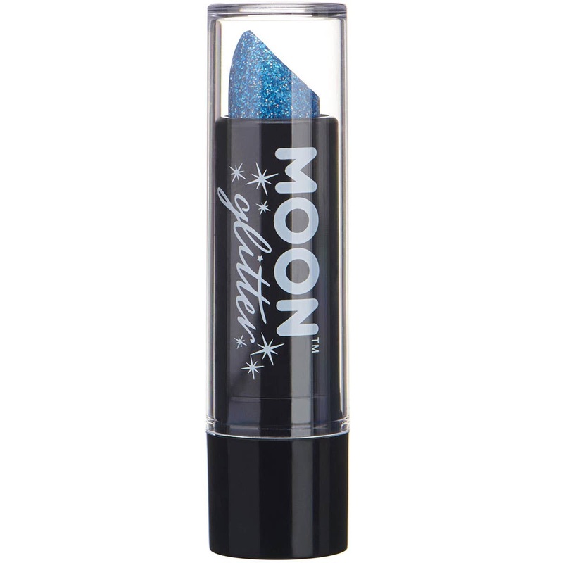 Moon Glitter Holographic Blue Glitter Lipstick