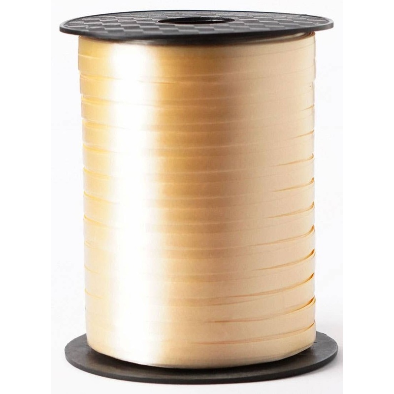 Pastel Peach Standard Finish 455m Long Curling Ribbon