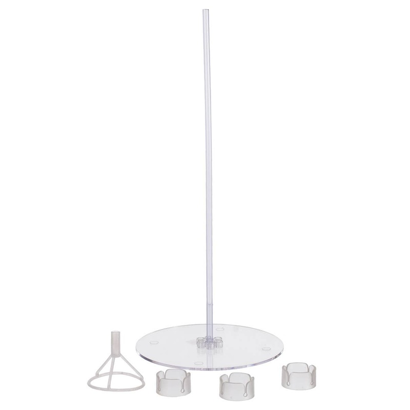 Table Top Clear Perspex Balloon Stand for 13 Balloons