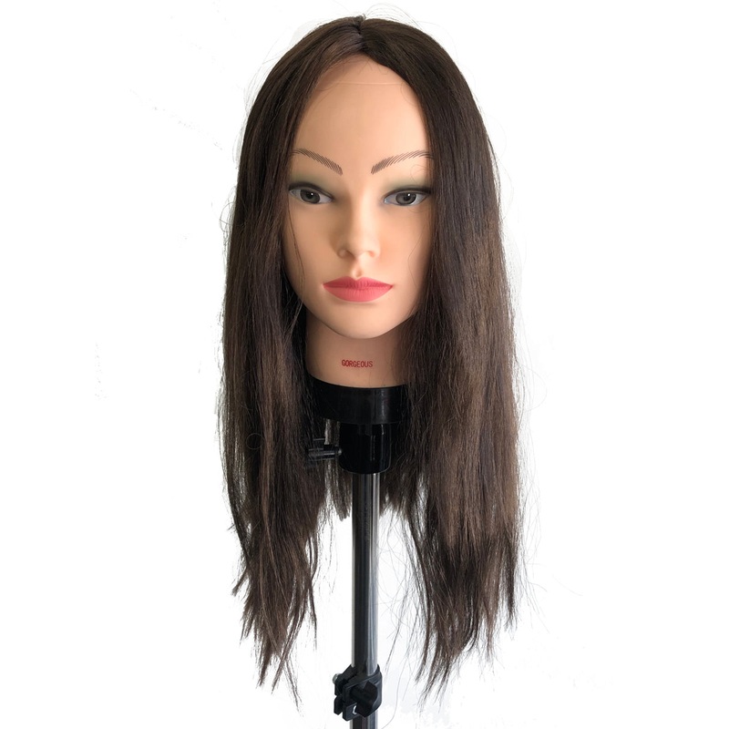 Long Straight Dark Brown Adults Costume Accessory Wig