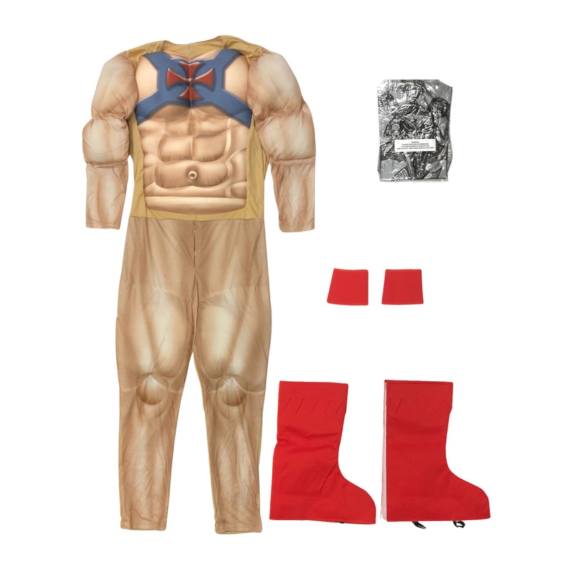 Muscle Chest He-Man Mens Costume – Size Medium