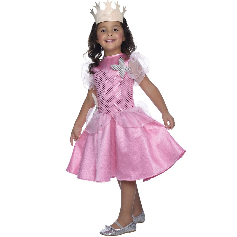 Wizard of Oz Girls Glinda the Good Witch Costume 3-5