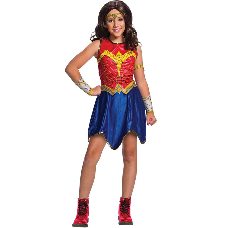 Wonder Woman 1984 Classic Girls Superhero Costume 4-6