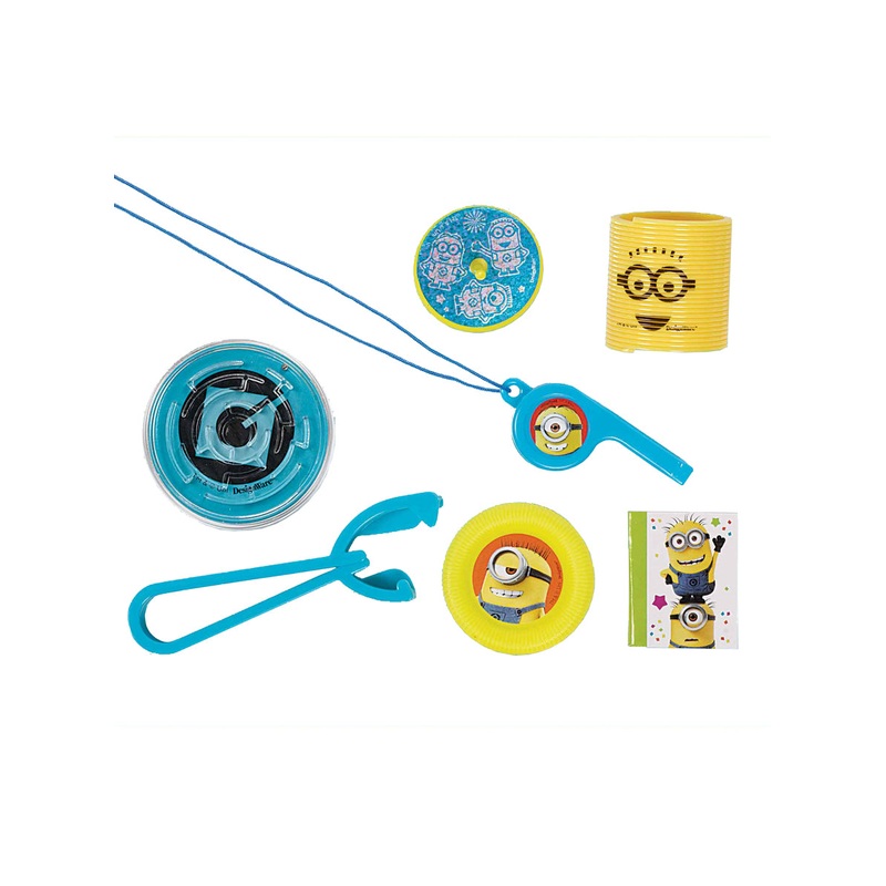 48 Piece Despicable Me Minion Party Favours Variety Pack