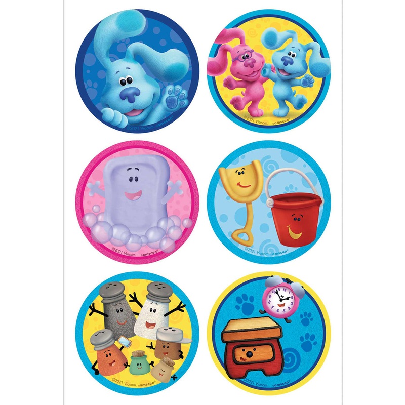 Blues Clues Birthday Party 24 Pack Sticker Party Favours