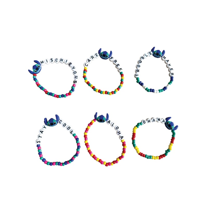 Lilo and Stitch Pack of 6 Party Favour Friendship Bracelets
