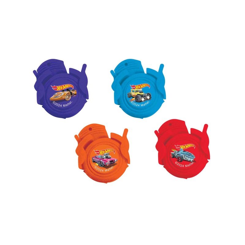 Assorted 8 Pack of Hot Wheels Disc Shooter Party Favours