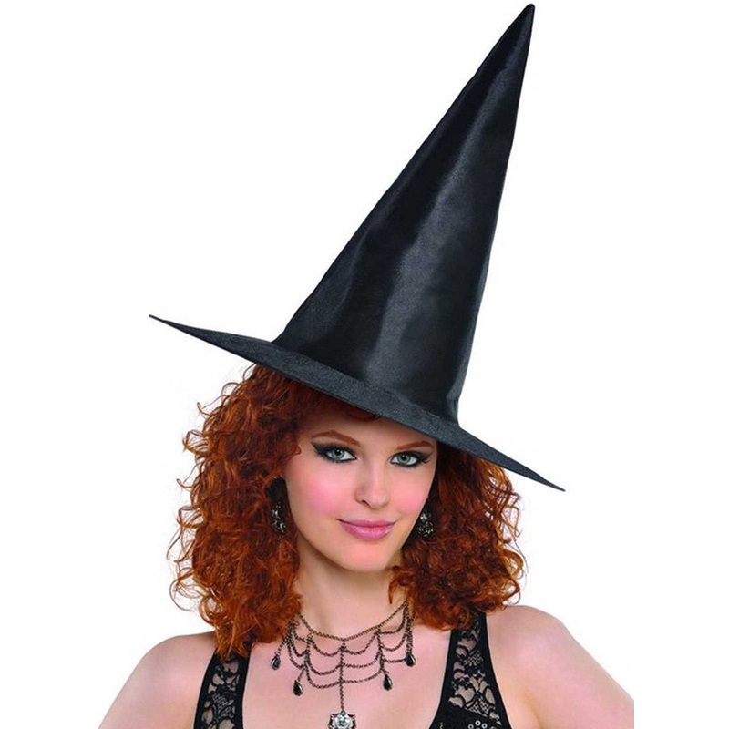 Classic Black Pointed Witch Hat