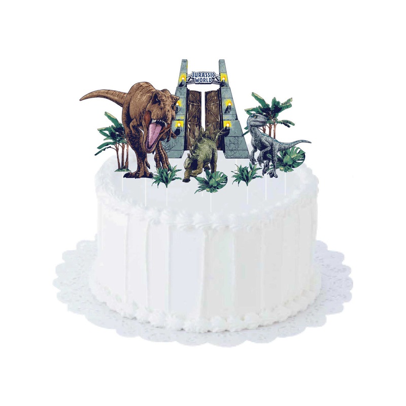 Jurassic Into the Wild 10 Piece Cake Decorating Kit