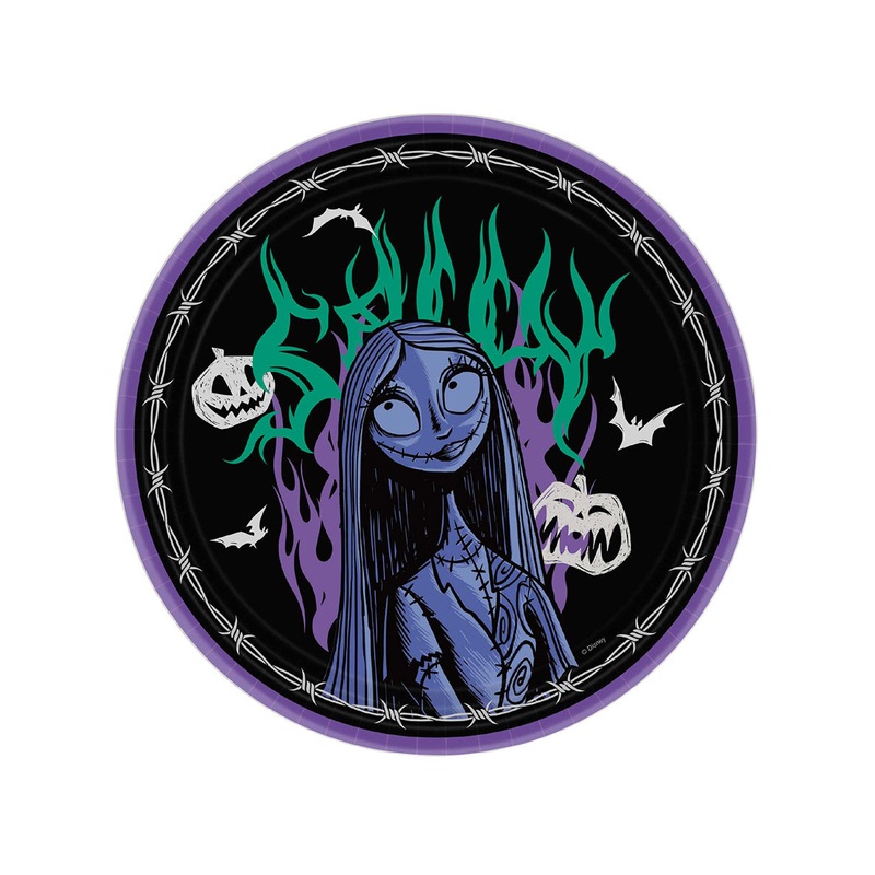 Nightmare Before Christmas 8 Pack 23cm Paper Plates