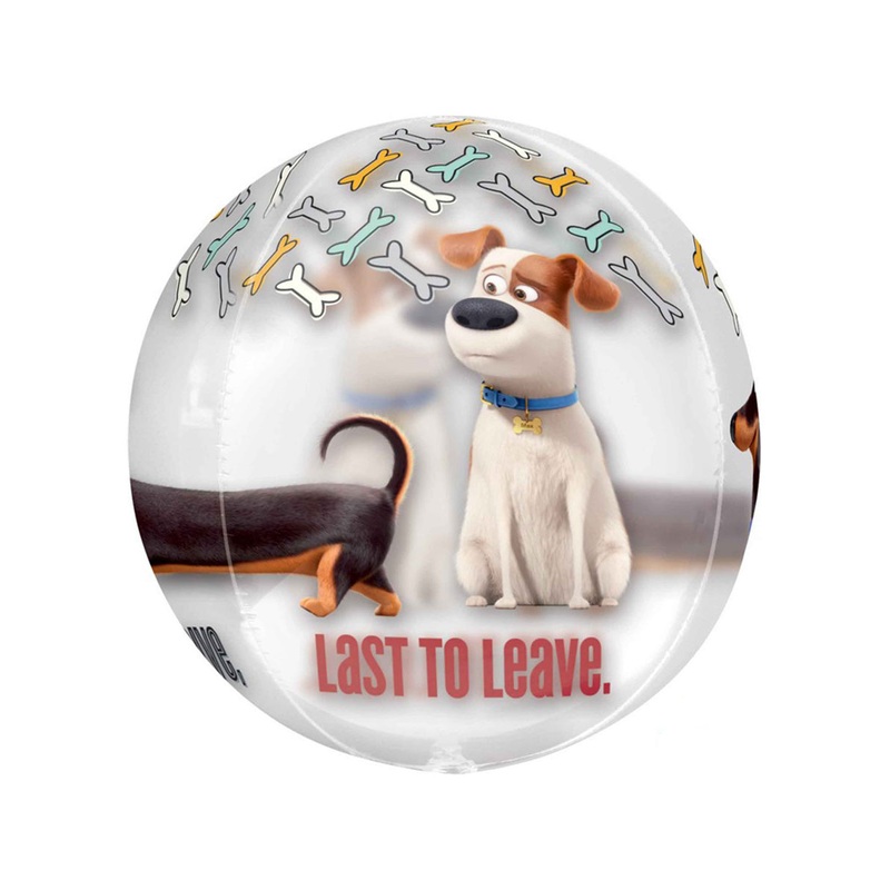 The Secret Life of Pets Clear 40cm Orbz Balloon