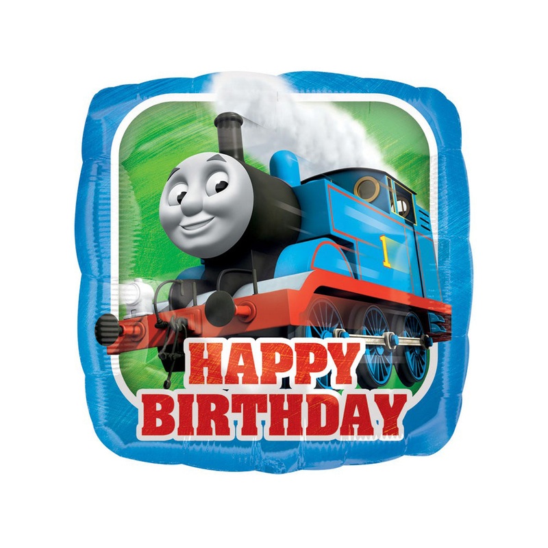 Thomas the Tank Engine Happy Birthday 45cm Foil Balloon