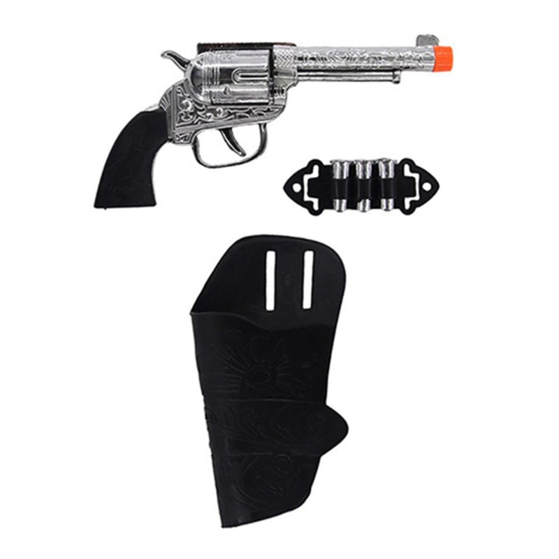 Bandit Cowboy Costume Gun Holster And Bullets Accessory Set