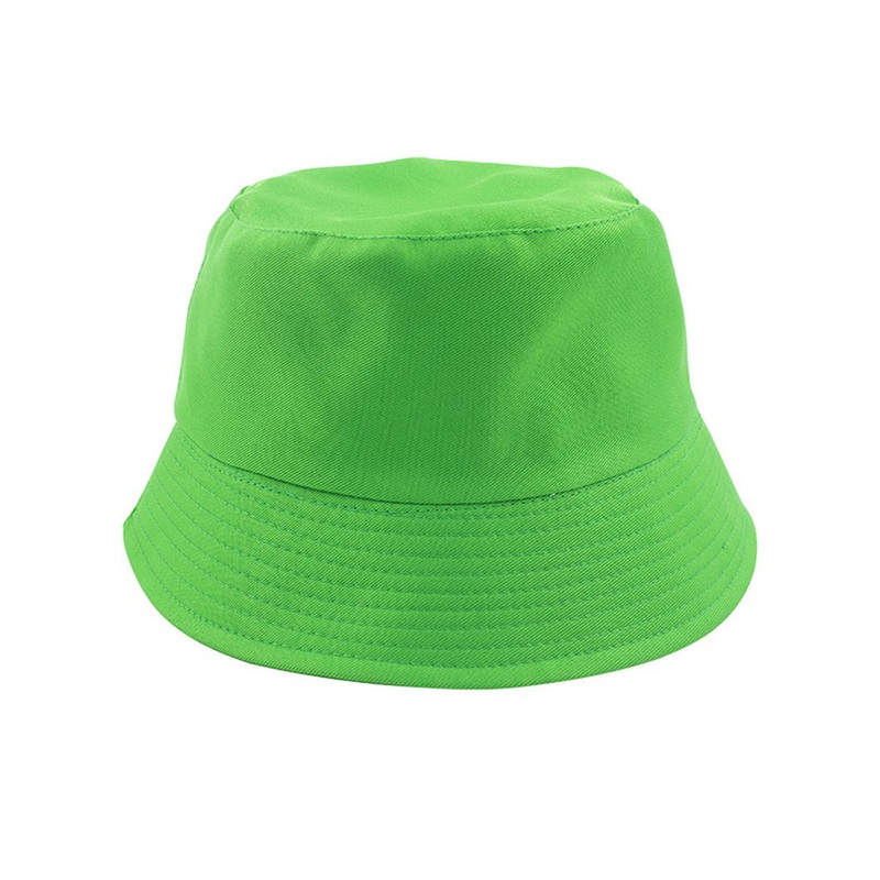 Basic Green Adults Costume Bucket Hat