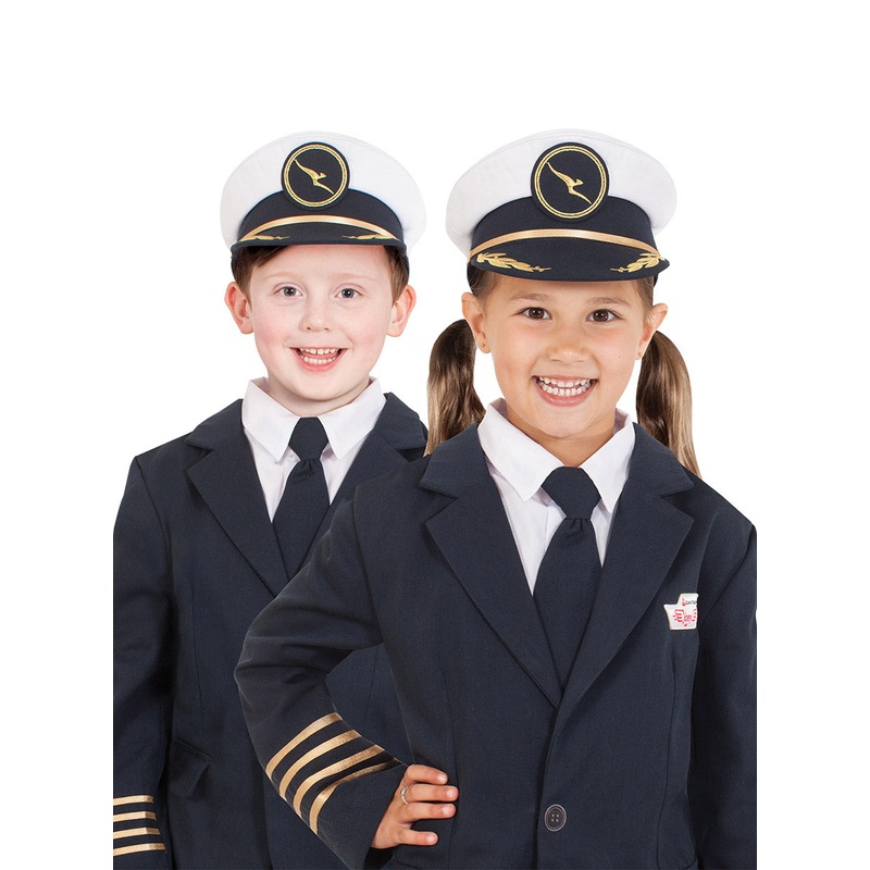 QANTAS Kids Pilot Licensed Costume Hat