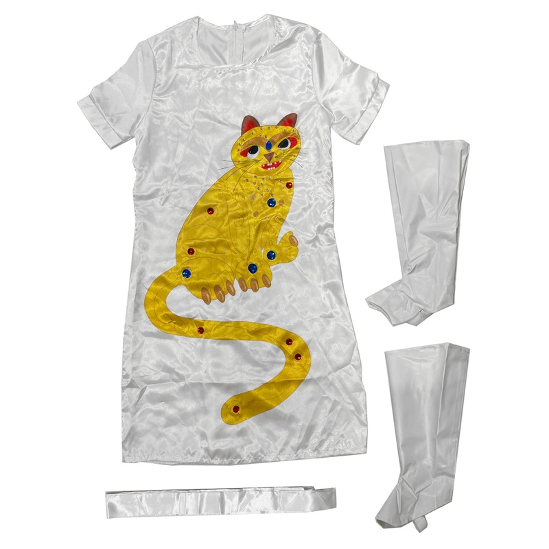 Yellow Cat Womens 1970s ABBA Costume – Size Small