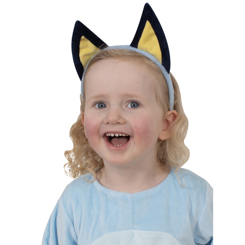 Bluey Kids Blue Character Costume Ears