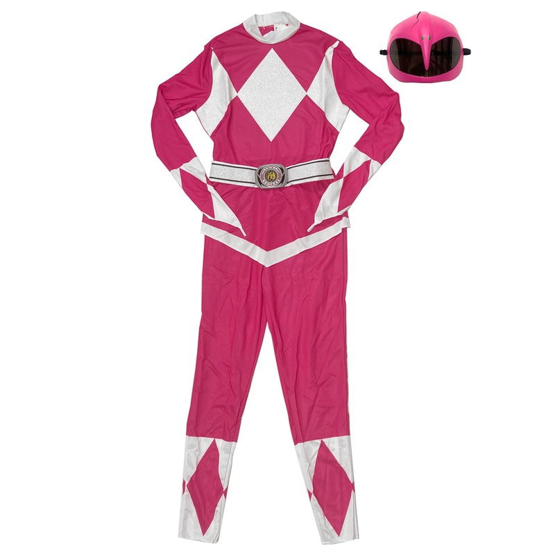 Pink Power  Ranger Womens Superhero Costume – Size Small