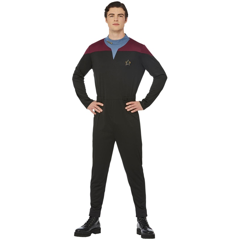Star Trek Voyager Mens Command Uniform Costume Small