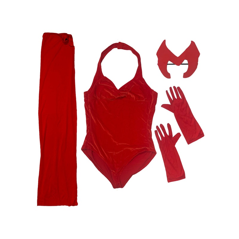 Wanda Vision Womens Marvel Superhero Costume – Size Medium