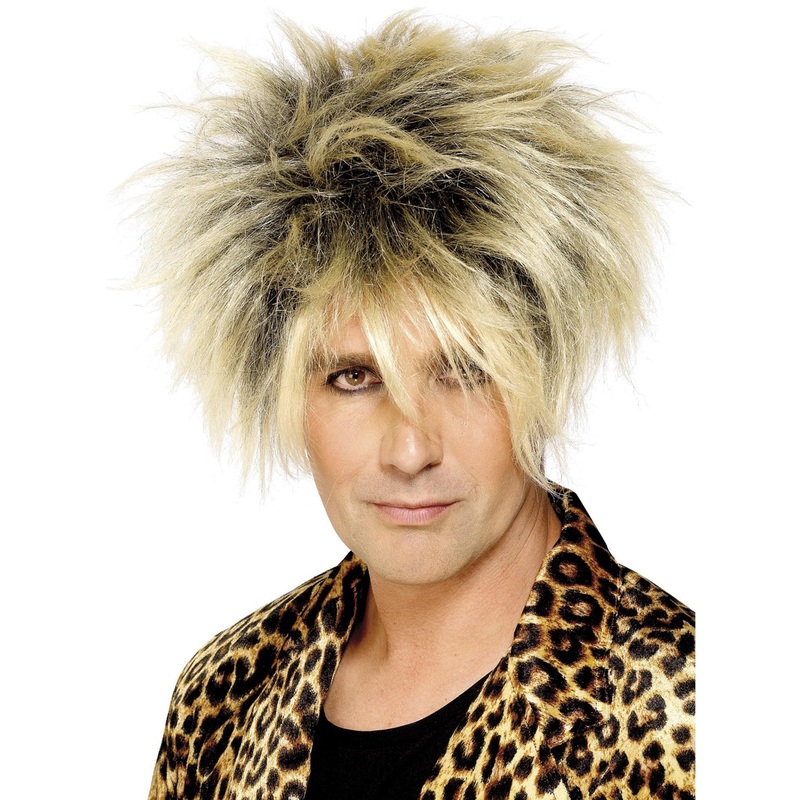 Wild Boy Mens 80s Blonde Duran Duran Costume Wig