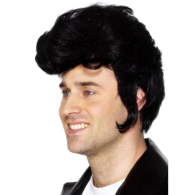 50s Zuko Style Mens Costume Wig