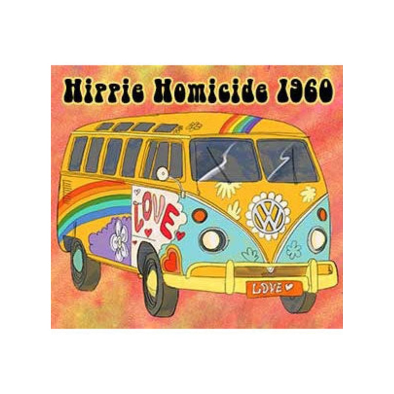Hippie Homicide 1960s Murder Mystery Boxed Game