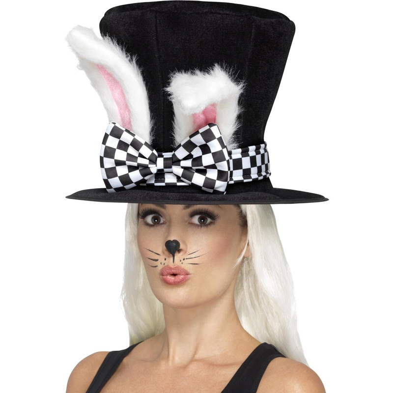 March Hare Womens Alice In Wonderland Costume Top Hat