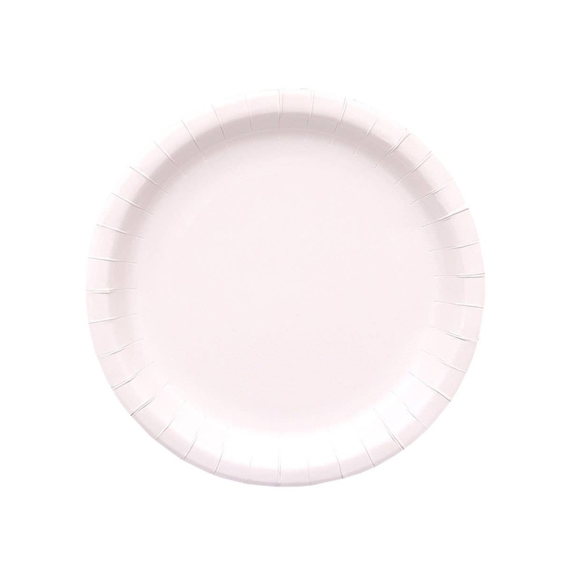 White 20 Pack 23cm Paper Plates