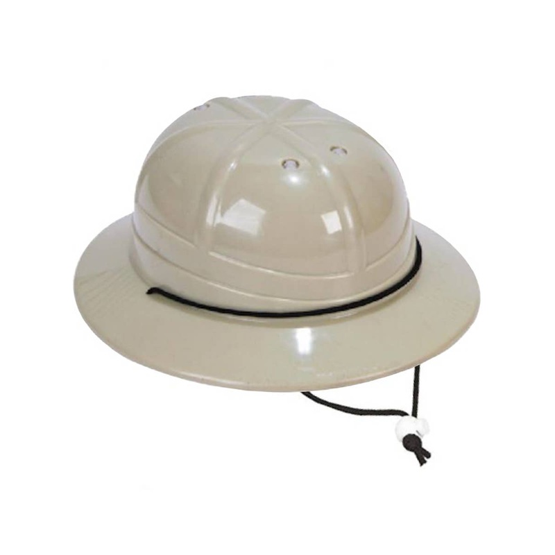 Safari Kids Plastic Pith Helmet Costume Hat