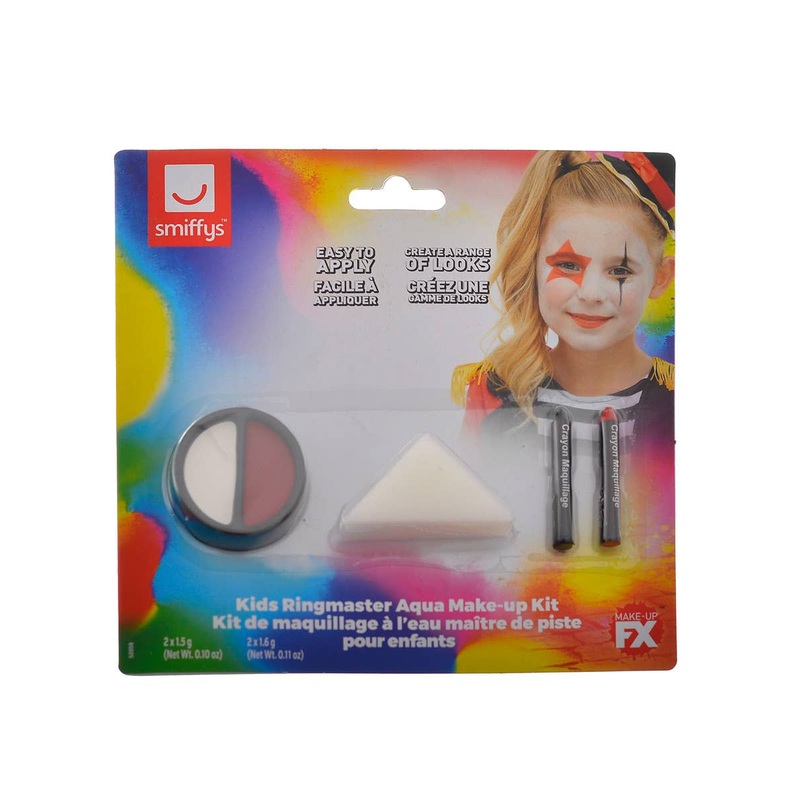 Circus Ringmaster Kids Face Paint Makeup Kit