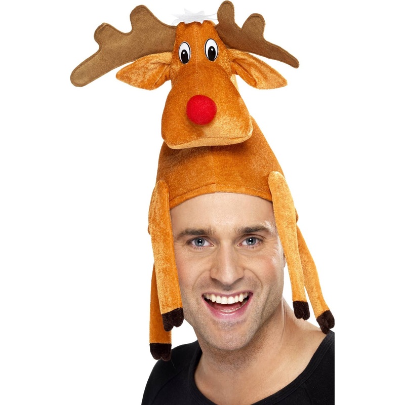 Reindeer Sat on Your Head Christmas Hat