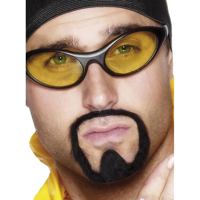 90s Rapper Yellow Lens Costume Glasses