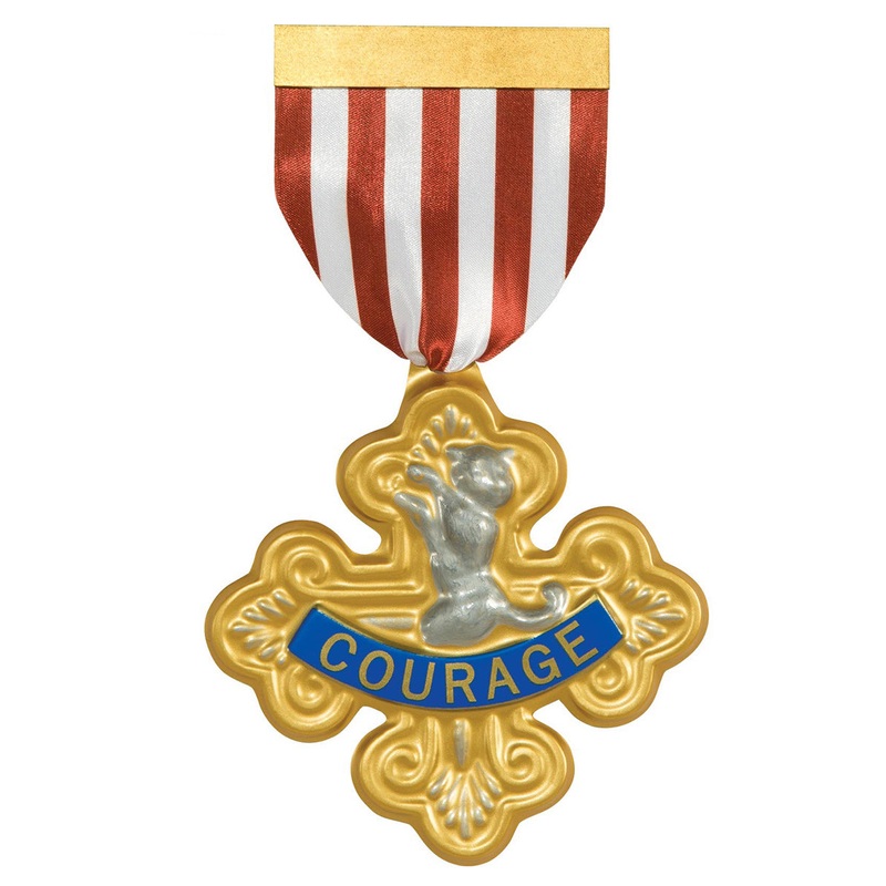 Wizard Of Oz Cowardly Lion Costume Badge Of Courage