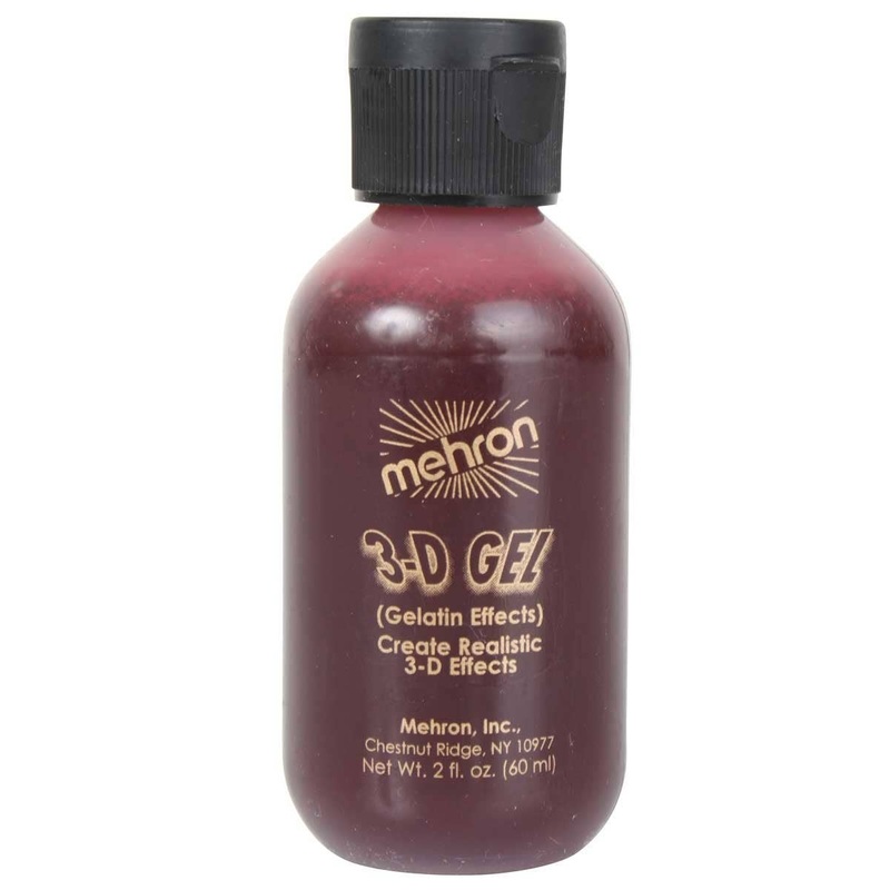 Medium 60ml Blood Red 3-D Gel Special Effects Halloween Makeup