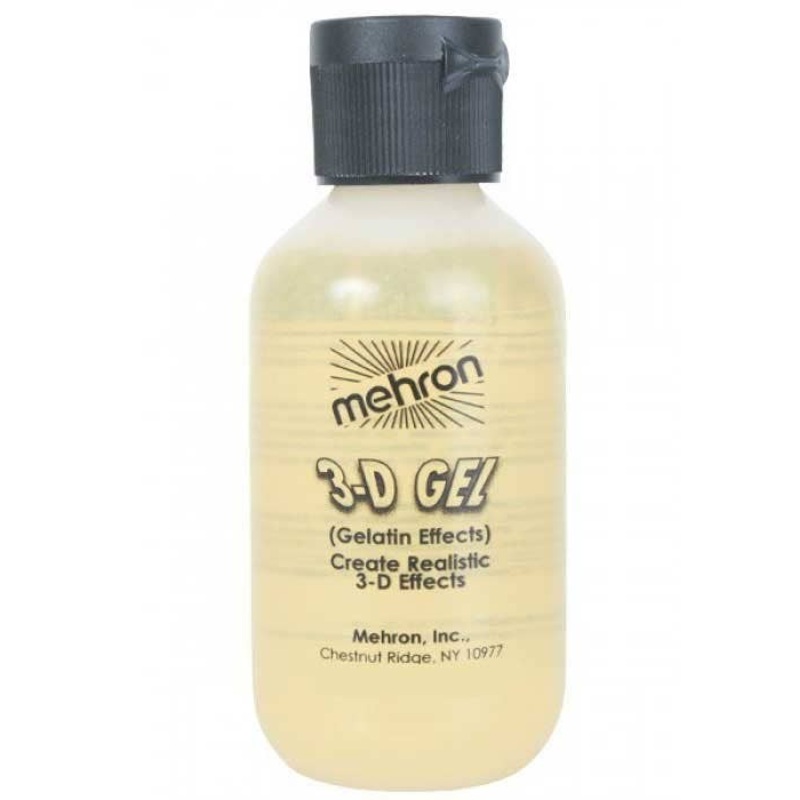 Medium 60ml Clear 3-D Gel Special Effects Halloween Makeup